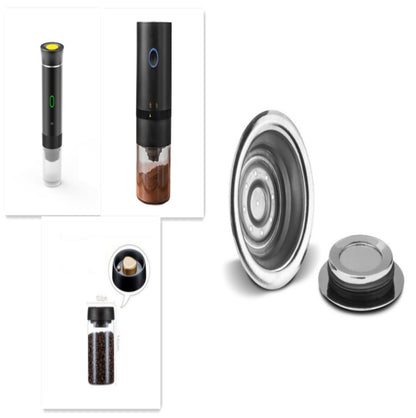 Portable Coffee Espresso Maker Machine (Green Color)