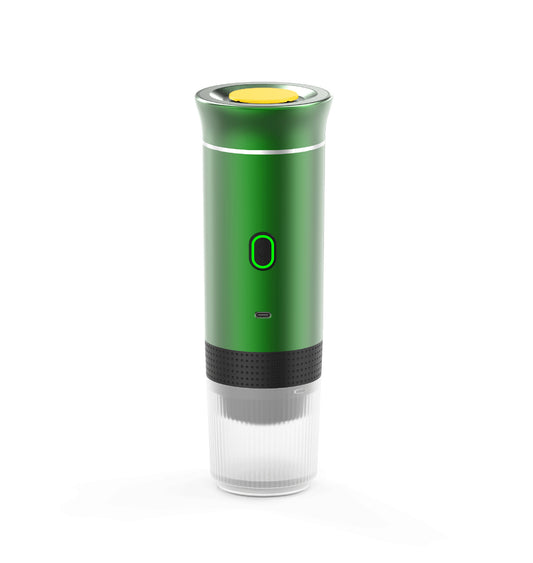 Portable Coffee Espresso Maker Machine (Green Color)